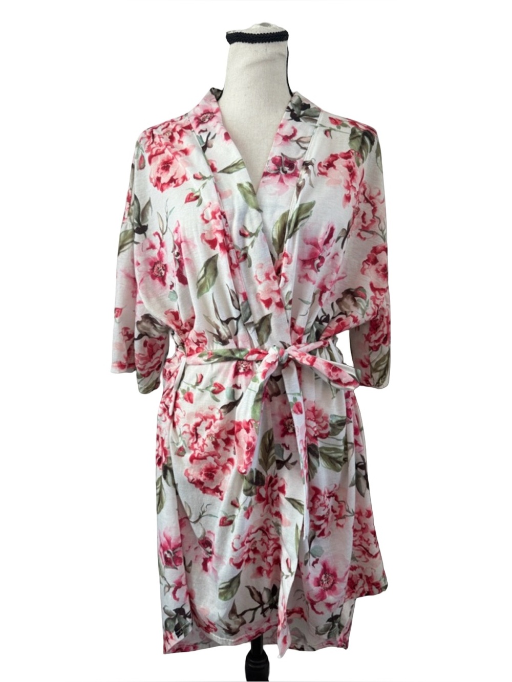 Show Me Your Mumu Brie Robe in the "Garden of Blooms" One Size Fits All